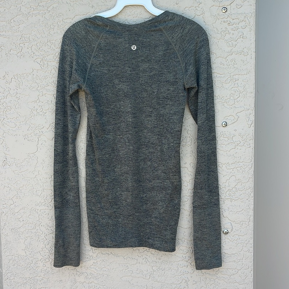 Lululemon Army Green Swiftly Tech Long Sleeve - image 2